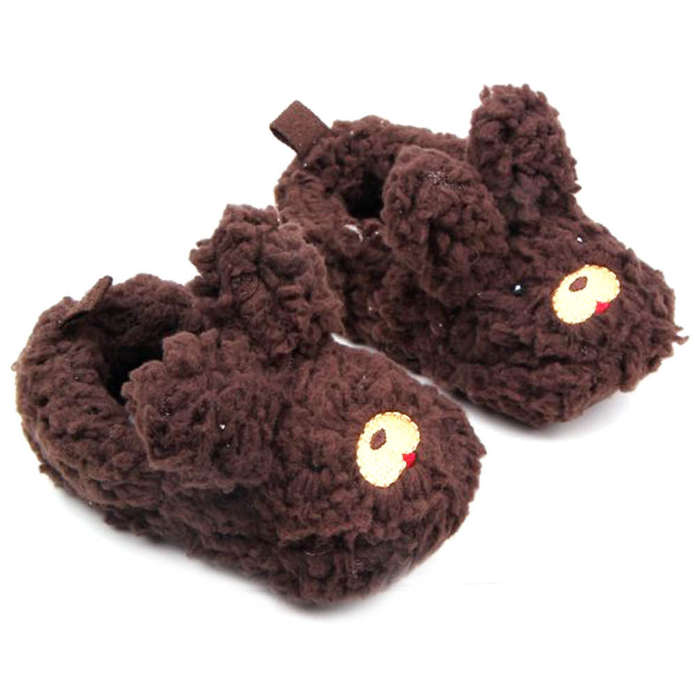 0~12 momth baby girls boy shoes warm plush slippers soft prewalker shoesborn first walkers TIML66