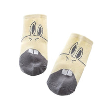0-4 Years Old Newborn Baby Infant Boys Girls Anti-slip Socks Cartoon Pattern Soft Socks PE3 TIML66