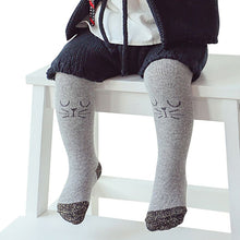0-7Years Baby Girl Kids Cat Print Hosiery Pantyhose Pants Stockings Hose Tights 4Colors TIML66