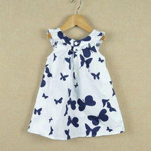 1~5 years princess baby girls dress kids print sweet one piece dresss TIML66