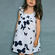 1~5 years princess baby girls dress kids print sweet one piece dresss TIML66