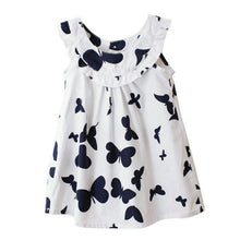 1~5 years princess baby girls dress kids print sweet one piece dresss TIML66