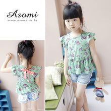 1-6Years Kids Children Girls Shorts Jeans Lace Pocket Demin Jeans TIML66