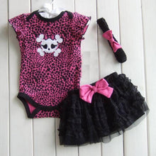 1 Set born Infant Baby Girl Clothing Polka Dot Headband + Romper + TUTU Outfit Clothes 3pcss SetsJFY66