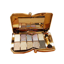 10 Colors Diamond Glitter Eyeshadow Eye Shadow Palette Makeup Cosmetic Brush Set Tools Paleta De Maquiagem PY2 TIML66