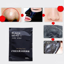10pcs black face skin care suction mask nose blackhead remover acne treatment mask peeling peel off black head mud facial mask TIML66