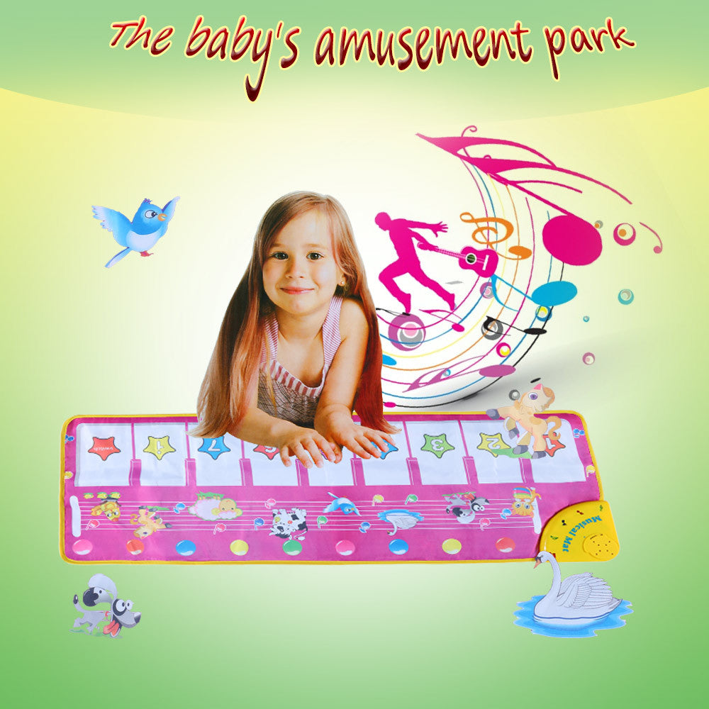 100 * 36 CM Baby Toys Music Play Mats Piano Music Carpet Blanket Educational Learning Mat Touch Kids Toys Best Gift TIML66 TIML66