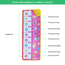 100 * 36 CM Baby Toys Music Play Mats Piano Music Carpet Blanket Educational Learning Mat Touch Kids Toys Best Gift TIML66 TIML66