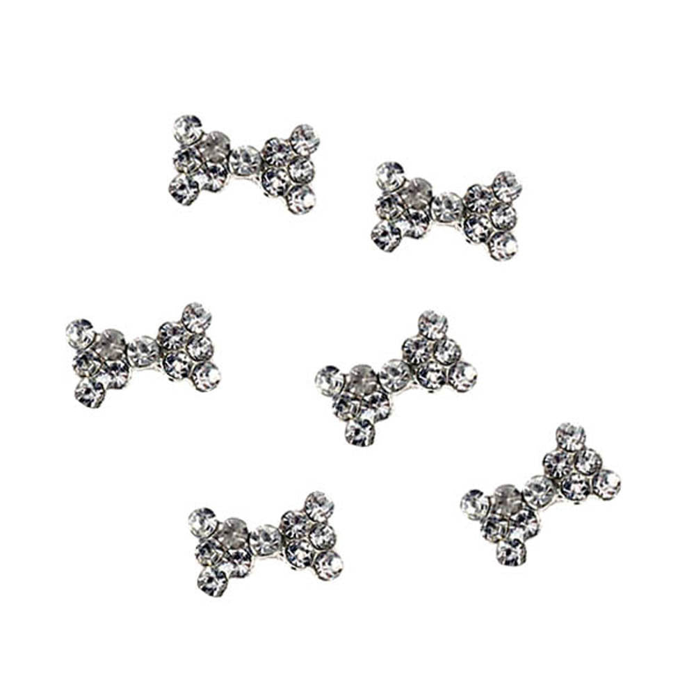 10pcs 3d rhinestones nail art glitters sticker tips manicure diy decorations TIML66