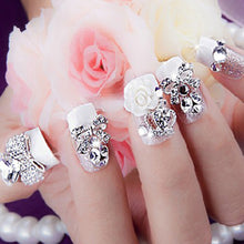 10pcs 3d rhinestones nail art glitters sticker tips manicure diy decorations TIML66
