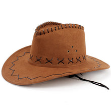 12 Colors Retro Western Cowboy Bucket Brim Hat Cap Men Unisex Sunscreen Knight Hats With Rope PY1 TIML66
