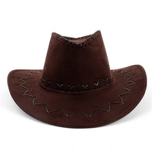 12 colors retro western cowboy bucket brim hat cap men women unisex sunscreen knight hats with rope TIML66