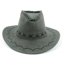 12 colors retro western cowboy bucket brim hat cap men women unisex sunscreen knight hats with rope TIML66