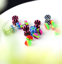 12Pcs Acrylic Cheater Fake Ear Plug Tunnel Stretcher Expander Expansion Body Jewelry Pierceing  TIML66 TIML66