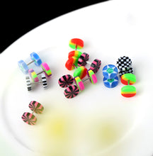 12Pcs Acrylic Cheater Fake Ear Plug Tunnel Stretcher Expander Expansion Body Jewelry Pierceing  TIML66 TIML66