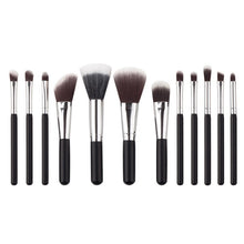 12pcs black wood blending makeup brush set cosmetic brush kit make up brushes tools beauty pincel maquiagem TIML66