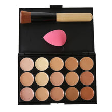 15 colors maquiagem salon concealer palette makeup party contour palette face cream women makeup palette TIML66