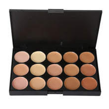 15 colors maquiagem salon concealer palette makeup party contour palette face cream women makeup palette TIML66