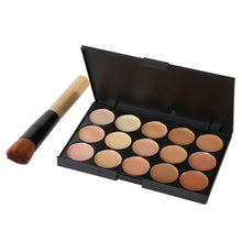 15 colors maquiagem salon concealer palette makeup party contour palette face cream women makeup palette TIML66