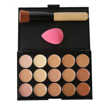 15 Colors Maquiagem Salon Concealer Palette Makeup Party Contour Palette Face Cream Makeup Palette PE3 TIML66