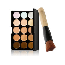 15 colors maquiagem salon concealer palette makeup party contour palette face cream women makeup palette TIML66