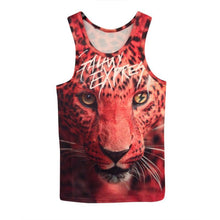 15 Styles New Men 3D Animals Pharaoh Print T-shirt Tee Blouse Tops Leasure Waistcoat Vest Size M L XL  TIML66