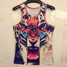 15 Styles New Men 3D Animals Pharaoh Print T-shirt Tee Blouse Tops Leasure Waistcoat Vest Size M L XL  TIML66