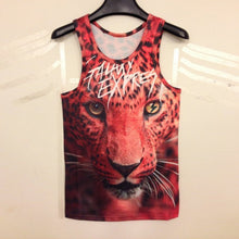 15 Styles New Men 3D Animals Pharaoh Print T-shirt Tee Blouse Tops Leasure Waistcoat Vest Size M L XL  TIML66