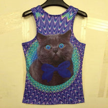 15 Styles New Men 3D Animals Pharaoh Print T-shirt Tee Blouse Tops Leasure Waistcoat Vest Size M L XL  TIML66
