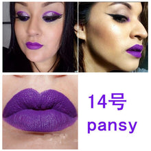 16 Color Waterproof Long Lasting Matte Lip Gloss Lipstick Beauty Makeup Cosmetic  TIML66