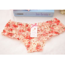 16 Colors Women Rainbow Bowknot Boyshorts Sexy Dot Underwear Women Lace Ruffles Sheer Panties Butt Lifter Briefs PY3 TIML66