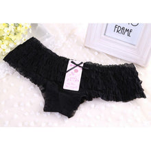 16 Colors Women Rainbow Bowknot Boyshorts Sexy Dot Underwear Women Lace Ruffles Sheer Panties Butt Lifter Briefs PY3 TIML66