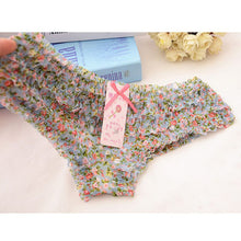16 Colors Women Rainbow Bowknot Boyshorts Sexy Dot Underwear Women Lace Ruffles Sheer Panties Butt Lifter Briefs PY3 TIML66