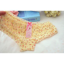 16 Colors Women Rainbow Bowknot Boyshorts Sexy Dot Underwear Women Lace Ruffles Sheer Panties Butt Lifter Briefs PY3 TIML66