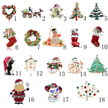 18 Styles Crystal Rhinestone Enamel Brooch Pin Wedding Party Christmas Gifts Brooches for Jewelry TIML66