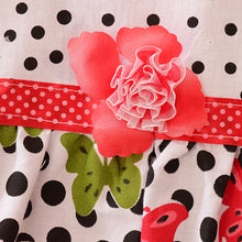 2-4Years Lovely Baby Girls Kids Princess Dress Polka Dots Butterfly One-piece Dresses TIML66