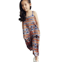 2-6Years Kids Baby Girls Jumpsuit Romper Ethnic Style Harem Pants New Clothes TIML66