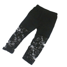 2-7Y Baby Girls Legging Pants Lace Modal Legging Kids Ballet Dance Cropped Capris Pants TIML66