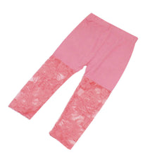 2-7Y Baby Girls Legging Pants Lace Modal Legging Kids Ballet Dance Cropped Capris Pants TIML66