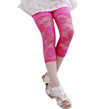2-7Y Baby Girls Legging Pants Lace Modal Legging Kids Ballet Dance Cropped Capris Pants TIML66