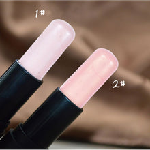 2 Colors Highlighter Stick Shimmer Brighter Powder Cream Waterproof Silver Light Face Cosmetics TIML66