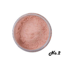 2 in1 Bare Facial Compact Skin Make up Loose Mineral Powder Sponge Puff 18g 3 Colors TIML66