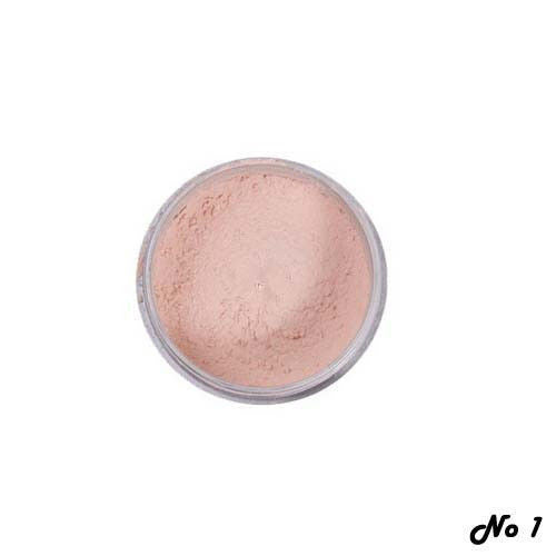 2 in1 bare facial compact skin make up loose mineral powder sponge puff 1g 3 colors TIML66