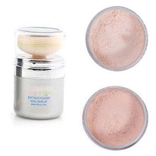 2 in1 bare facial compact skin make up loose mineral powder sponge puff 1g 3 colors TIML66