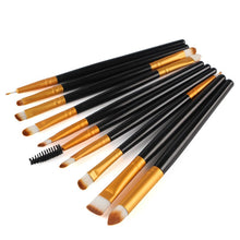 10 Pieces Professional Makeup Brushes Tools Set Makeup Brushes Kit Beauty Brush TIML66
