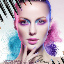 12 Colors Eyeshadow Eyeliner Pen Highlights Natural Long Lasting Waterproof Eye Shadow Pencil For Ladies Cosmetic Makeup Set TIML66