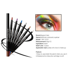 12 Colors Eyeshadow Eyeliner Pen Highlights Natural Long Lasting Waterproof Eye Shadow Pencil For Ladies Cosmetic Makeup Set TIML66