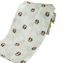 120x120cm Muslin Baby Cartoon Cute Swaddling Blanket born Infant Cotton Warm Swaddle Towel TIML66