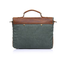 Men Retro Canvas Crossbody Bag Leather Cover Buckle Zipper Designer Handbags Casual Messenger Bag School Travel Bag TIML66 TIML66