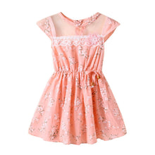 1-5Y Baby Kids Girls Lace Floral Tunic Princess Dress One-Piece Party Dresses TIML66